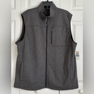 Men's Gray Sleeveless Jacket